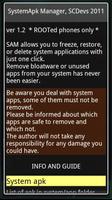 SystemApk Manager স্ক্রিনশট 3