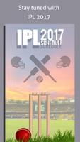 IPL 2017 Zeitplan Plakat