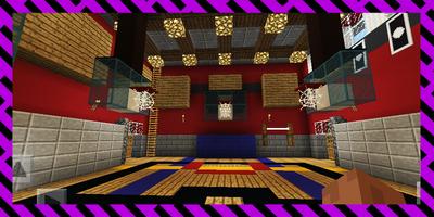 University of Minecraftia. Map for MCPE Affiche