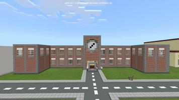 Create a map for MCPE School and Neighborhood Affiche