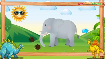 Zoo Animals - Learning at Happy English School स्क्रीनशॉट 1