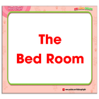 Bed Room - Learning at Happy English School Zeichen