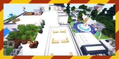 School Quest. MCPE map poster