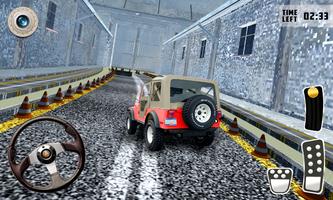 4x4 City Jeep Parking Racer : Advance Parking jeep poster