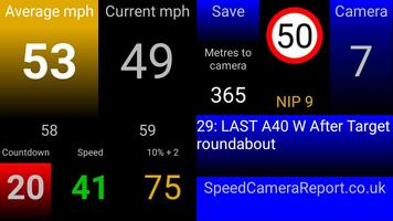 !TASCA Free average speed camera app اسکرین شاٹ 3