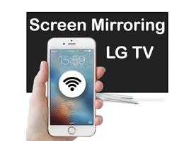 miroir d'écran pour LG Smart TV Affiche
