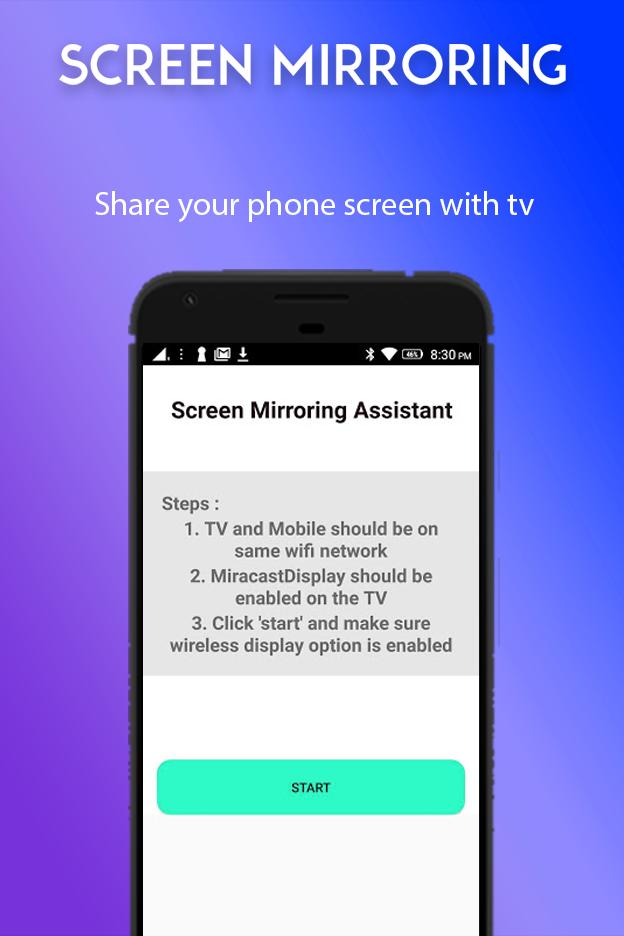Screen Mirroring For Sony Bravia Tv Pour Android