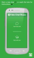 Fake Chat Creator for Whatsapp Affiche
