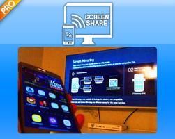 Screen Share New [Mirror Screen On Samsung TV] پوسٹر