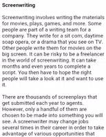 Script Writing 截图 3