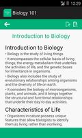 Biology captura de pantalla 2