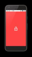 Unsecured Lock الملصق