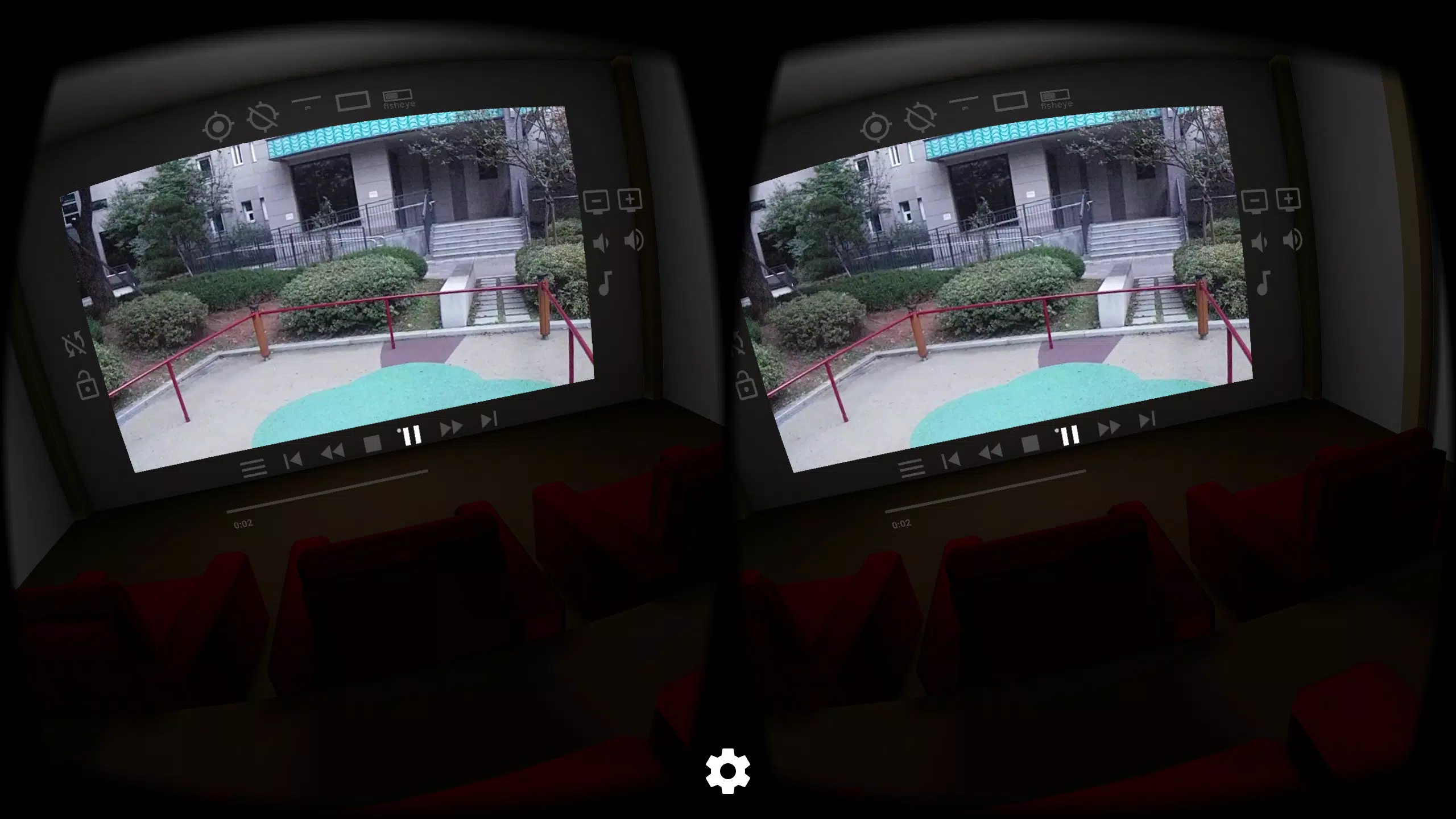 Vr видео андроид. Телевизор VR. VR плеер для компьютера. Android VR Player. VR видео двойной экран.