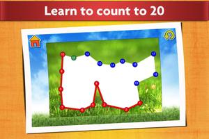 Connect the Dots for Kids - Free Educational Game تصوير الشاشة 1