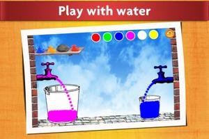 A tiny water game for toddlers Affiche