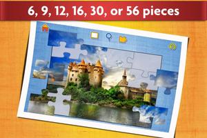 Castles Jigsaw Puzzles Game - Kids & Adults 🏰 تصوير الشاشة 2