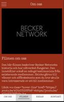 Becker Network medlem syot layar 1