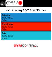 Gym Control Demo App captura de pantalla 1