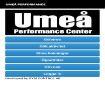 Umeå Performance Center 스크린샷 2