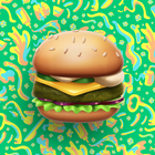 MAX Green Burger Emojis আইকন