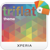 XPERIA™ Triflat Theme アイコン