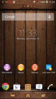 XPERIA™ Woody Theme Affiche