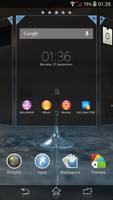 XPERIA™ Blue Water Theme 截图 2