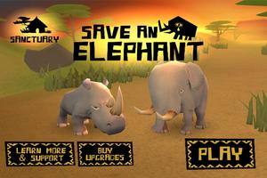 Save an Elephant Affiche