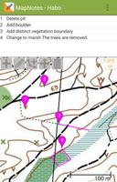 Orienteering Map Notes स्क्रीनशॉट 1