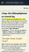 2 Schermata Sveriges Rikes Lag 2016