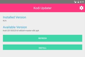 2 Schermata Kodi Updater