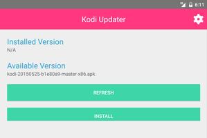 Kodi Updater syot layar 2