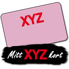 Mitt XYZ-kort أيقونة