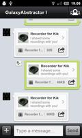 Recorder for Kik 截图 3