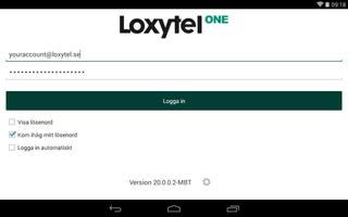 Loxytel ONE (Tablet) Plakat