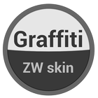 Graffiti Zooper Skin icon