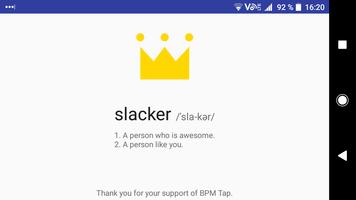 Slacker Supporter ảnh chụp màn hình 1