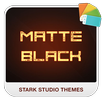 MATTE BLACK Xperia Theme APK