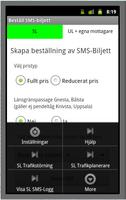 SMS-Biljett (SL + UL) syot layar 3