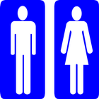 Public toilets in Stockholm icône