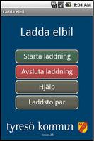 برنامه‌نما Tyresö kommun Ladda elbil عکس از صفحه
