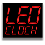 PK Led Clock Widget