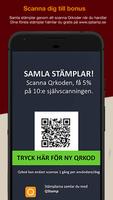 1 Schermata Qstamp - stämpelkort i mobilen