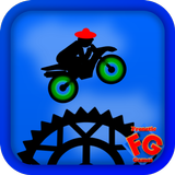 2 Wheel Race - Free bike game icône