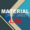 Theme Material Dark Green Lite APK