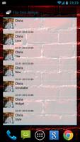 Flip Sms Widget Free capture d'écran 1