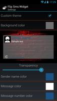 Flip Sms Widget Free capture d'écran 2
