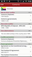 Uppsala Conflict Database screenshot 2