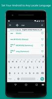 Language Changer & Set Locale Language for Android plakat
