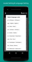 Language Changer & Set Locale Language for Android स्क्रीनशॉट 1